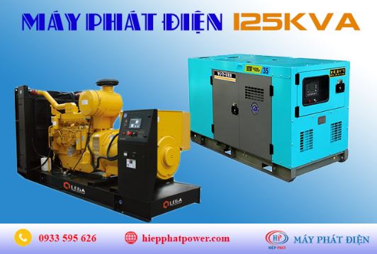 Máy phát điện 125kva - Chi Nhánh Bình Dương Công Ty TNHH Kỹ Thuật Năng Lượng Hiệp Phát